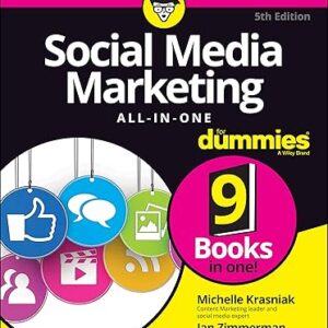 Cover of the book "Social Media Marketing All-in-One For Dummies, 5th Edition"