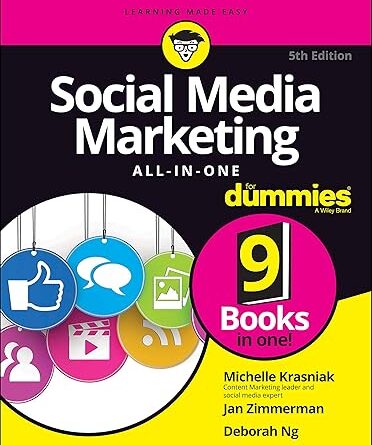 Cover of the book "Social Media Marketing All-in-One For Dummies, 5th Edition"