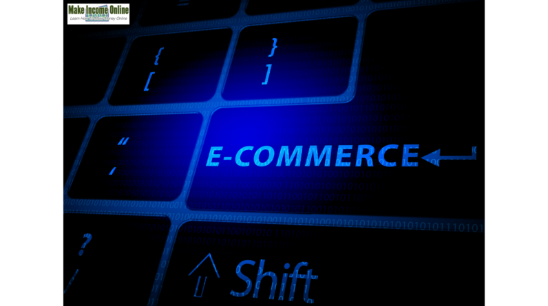 A sign that says 'ecommerce,' symbolizing the importance of Shopify customer care in supporting online businesses."